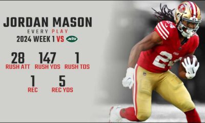 Jordan Mason San Francisco 49ers 2024 Season Highlights