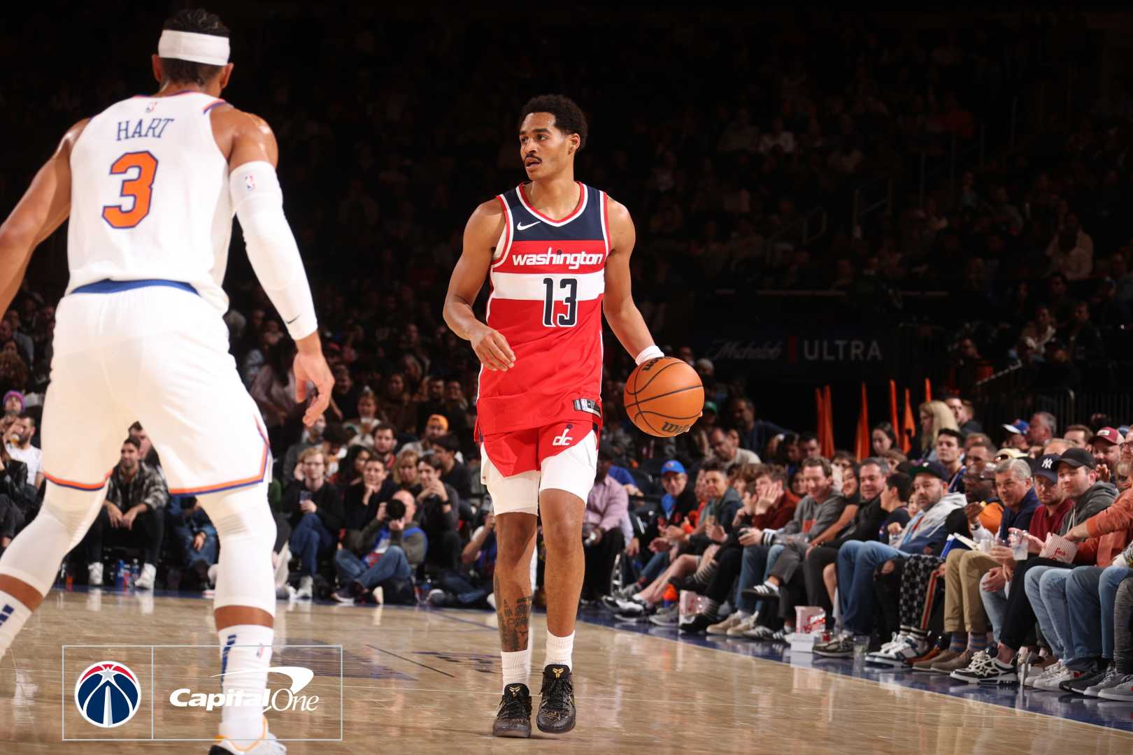 Jordan Poole Washington Wizards Game Action