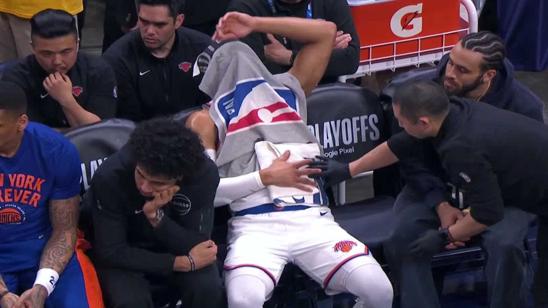 Josh Hart New York Knicks Game Injury