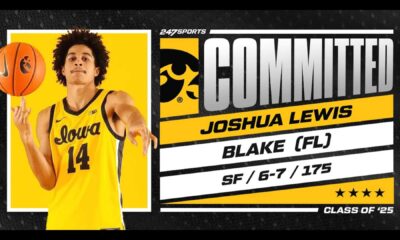 Joshua Lewis Basketball Player Iowa Commitment