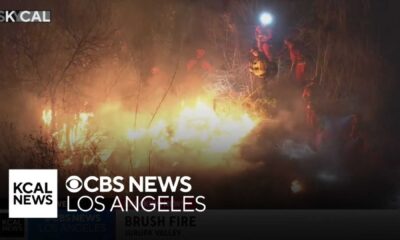 Jurupa Valley Brush Fire Santa Ana Riverbed