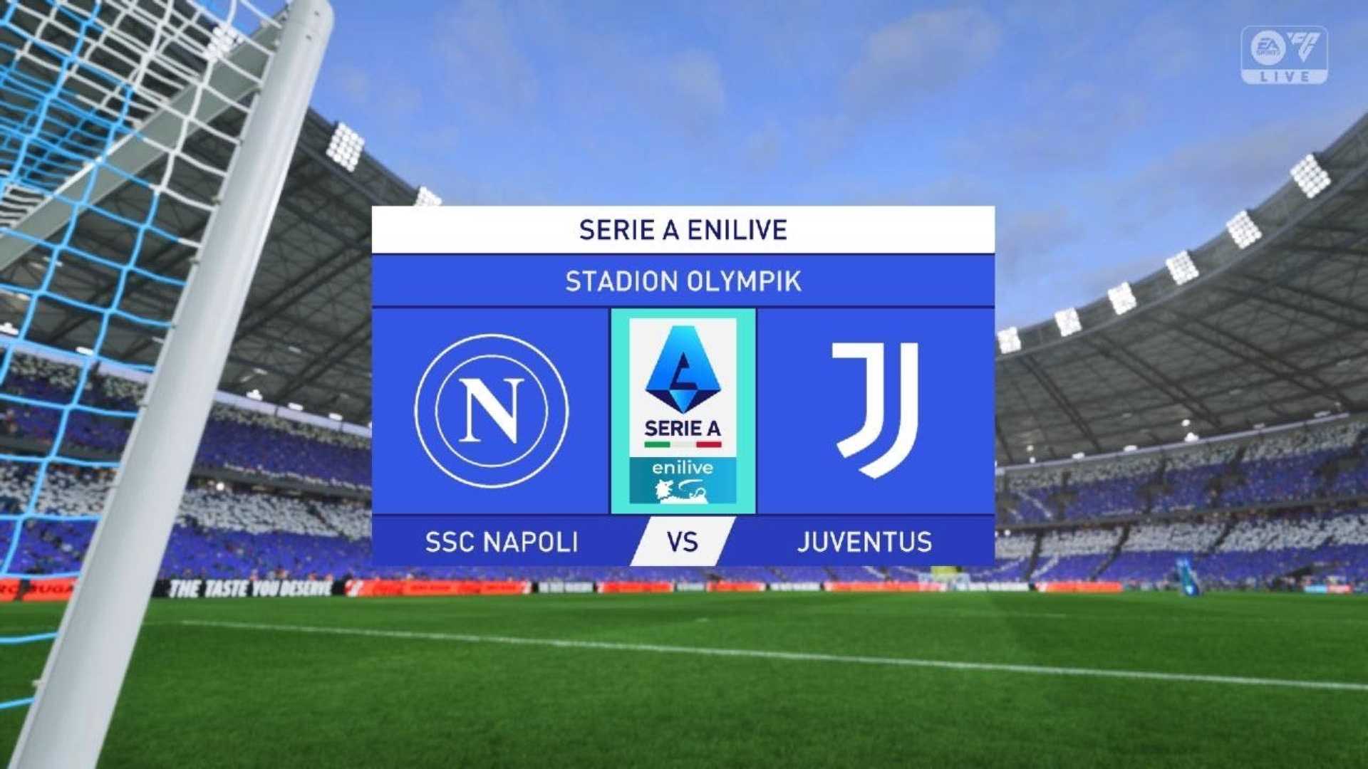 Juventus Vs Napoli Serie A Match 2025