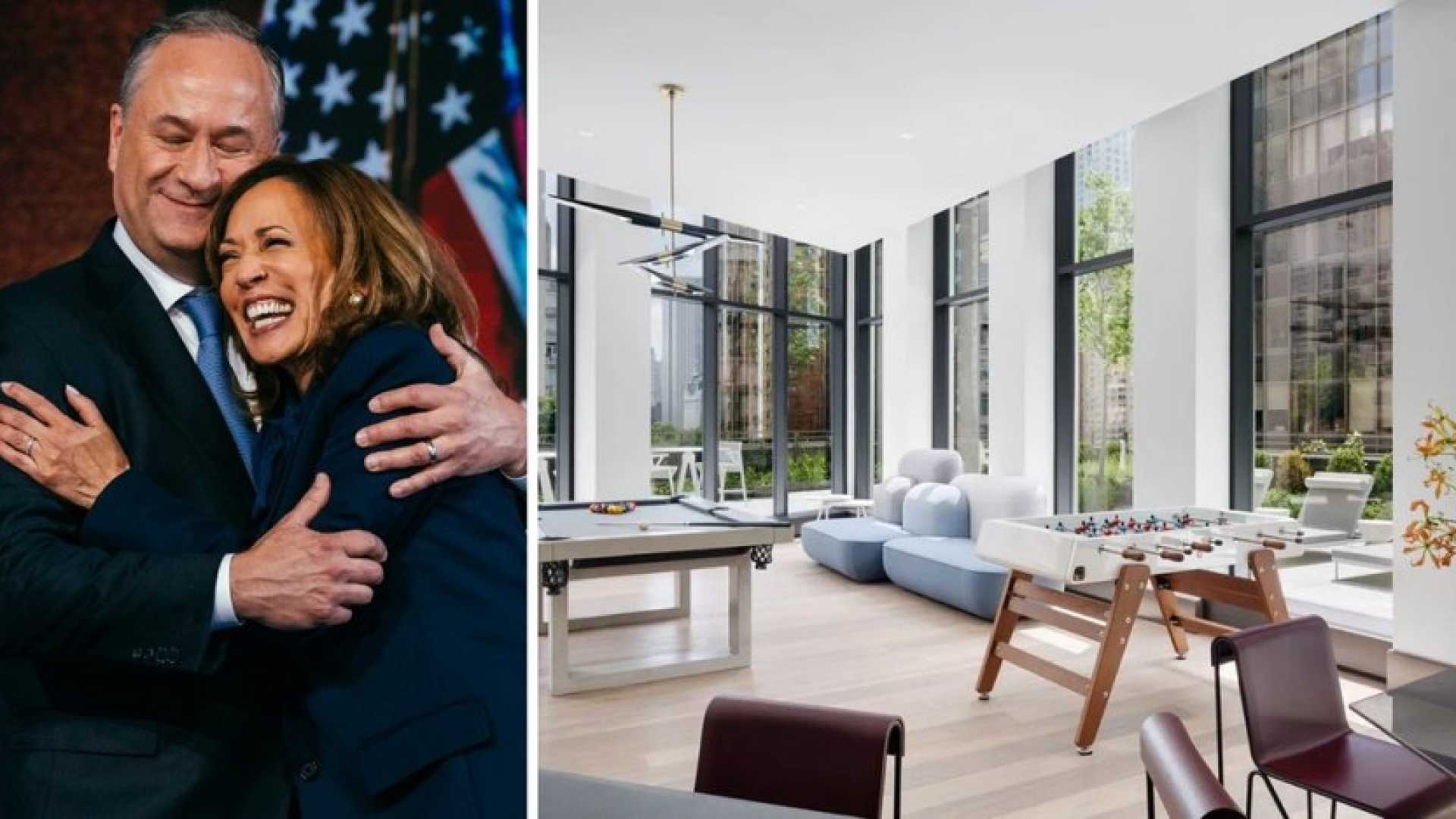 Kamala Harris Doug Emhoff New York Apartment