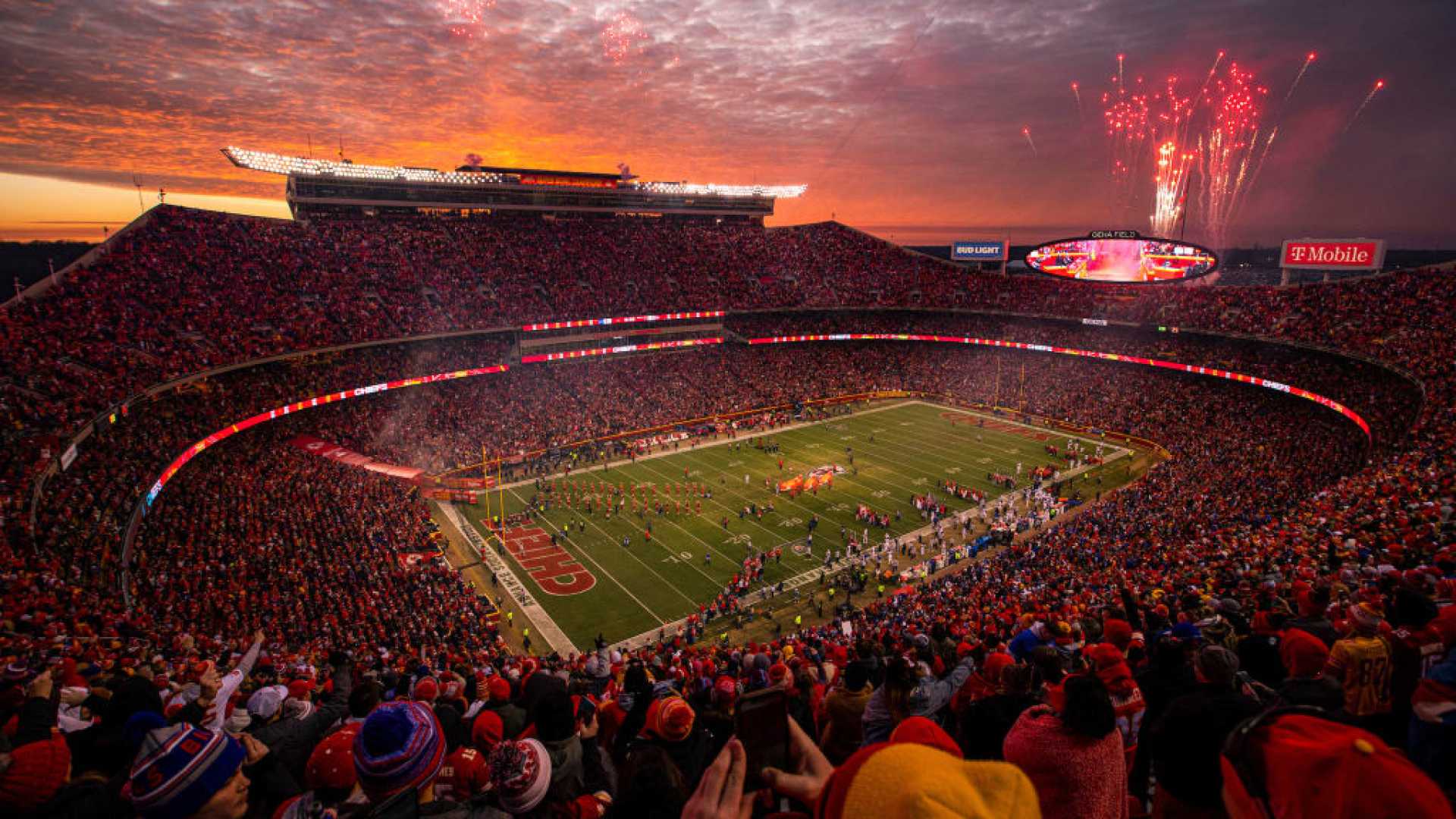 Kansas City Chiefs Arrowhead Stadium Nfl Playoffs