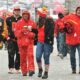 Kansas City Chiefs Fans In Cold Weather Gear