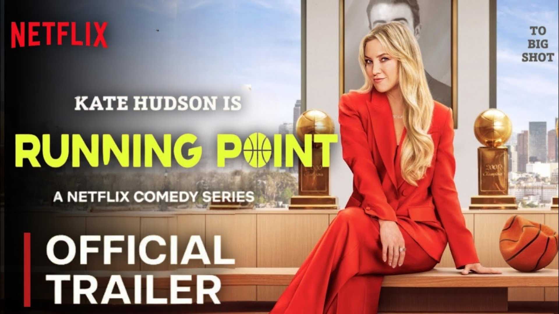 Kate Hudson Running Point Netflix Poster