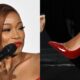 Keke Palmer Red Dress Christian Louboutin Shoes