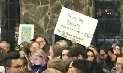 Keller Isd Board Meeting Protest Parents