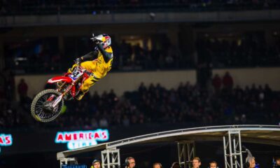 Ken Roczen Justin Barcia Supercross Anaheim 1