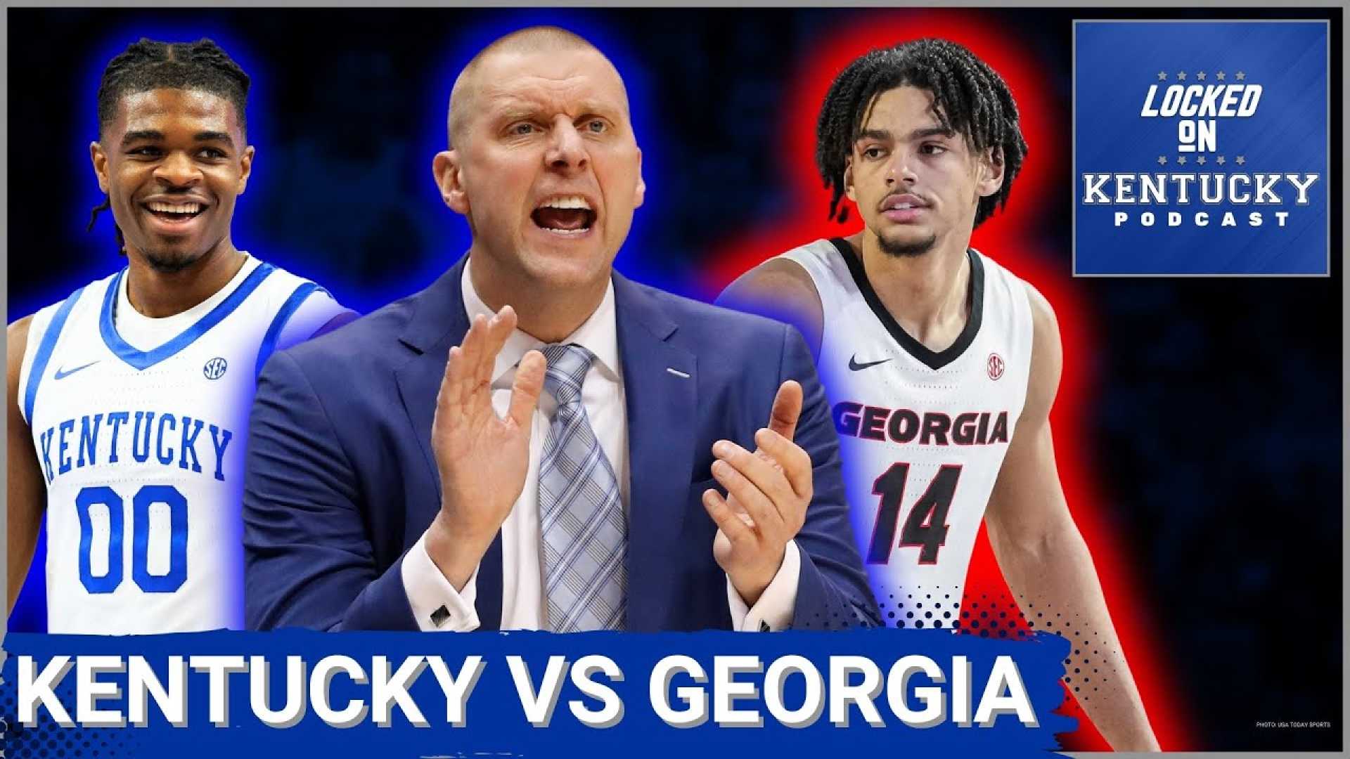 Kentucky Wildcats Vs Georgia Bulldogs Basketball Game