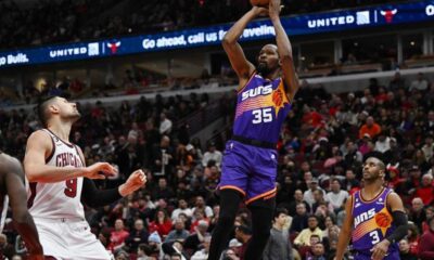 Kevin Durant Phoenix Suns Game Action