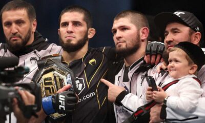 Khabib Nurmagomedov Cornering Islam Makhachev Ufc 302