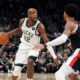 Khris Middleton Bucks Bench Nba 2025