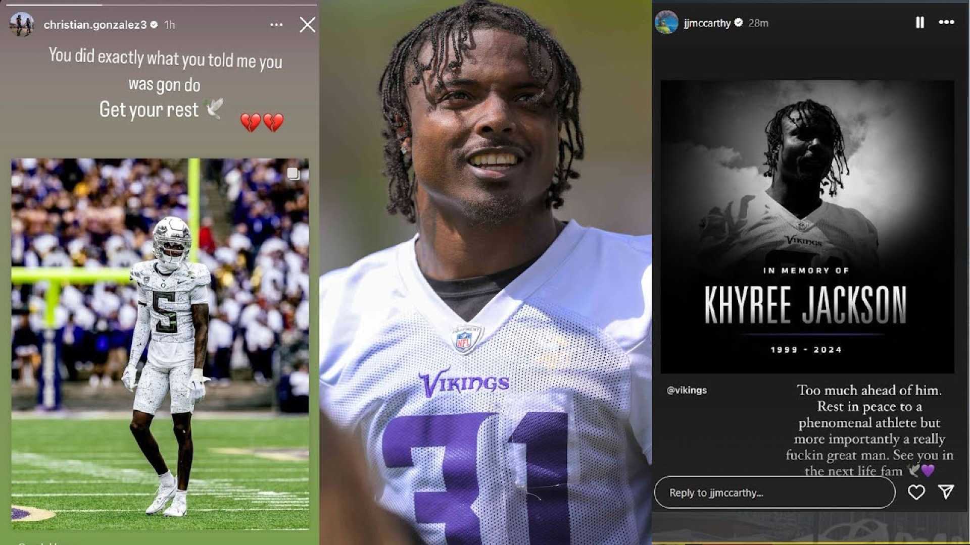 Khyree Jackson Minnesota Vikings Tribute