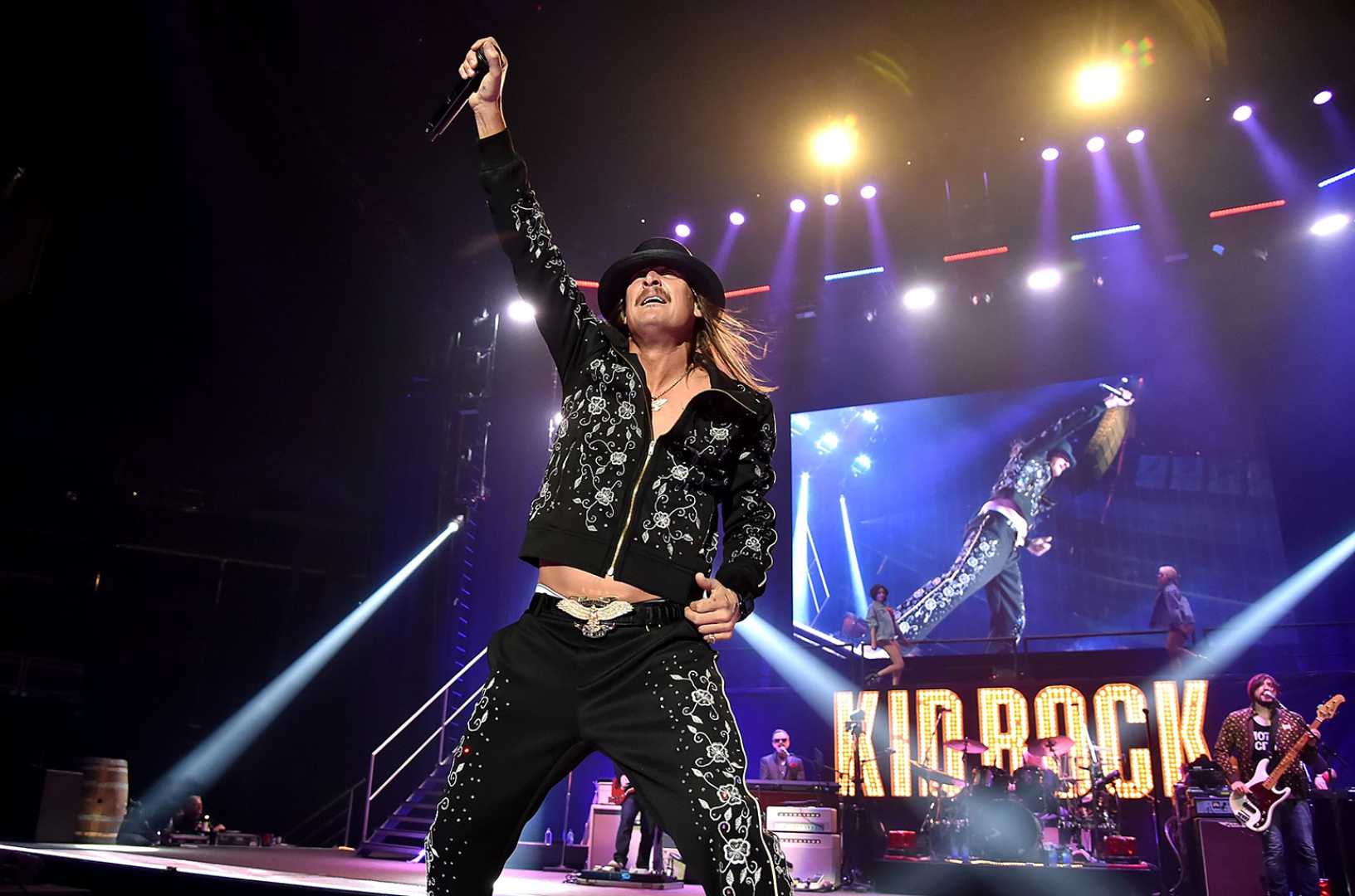 Kid Rock Performing Live At Arena Concert