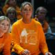 Kim Caldwell Tennessee Lady Vols Coach With Baby