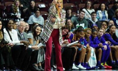 Kim Mulkey Basketball Hoop Skirt Lsu Game