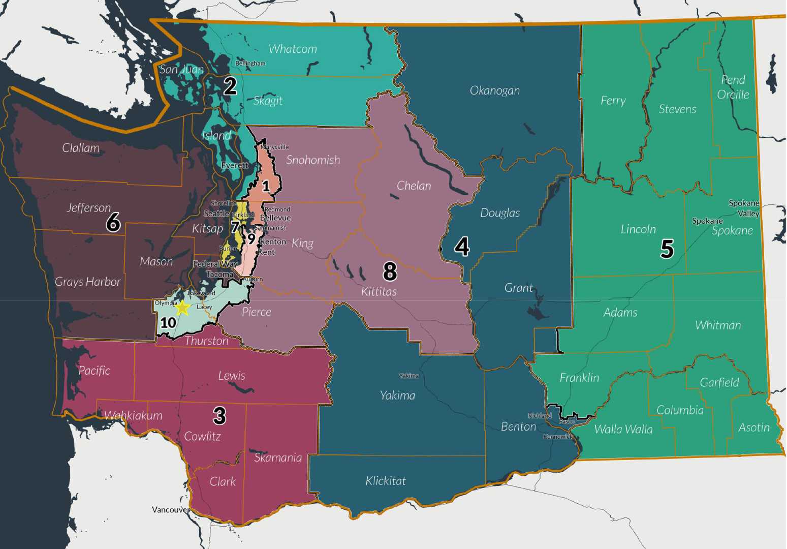 King County District 5 Political Map