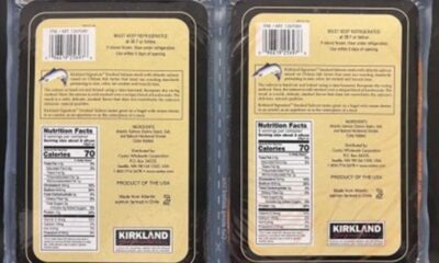 Kirkland Signature Smoked Salmon Recall Packaging