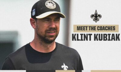 Klint Kubiak Saints Offensive Coordinator 2024