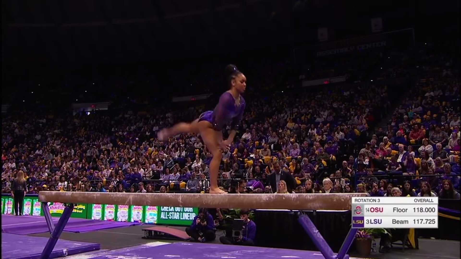 Konnor Mcclain Lsu Gymnastics Balance Beam