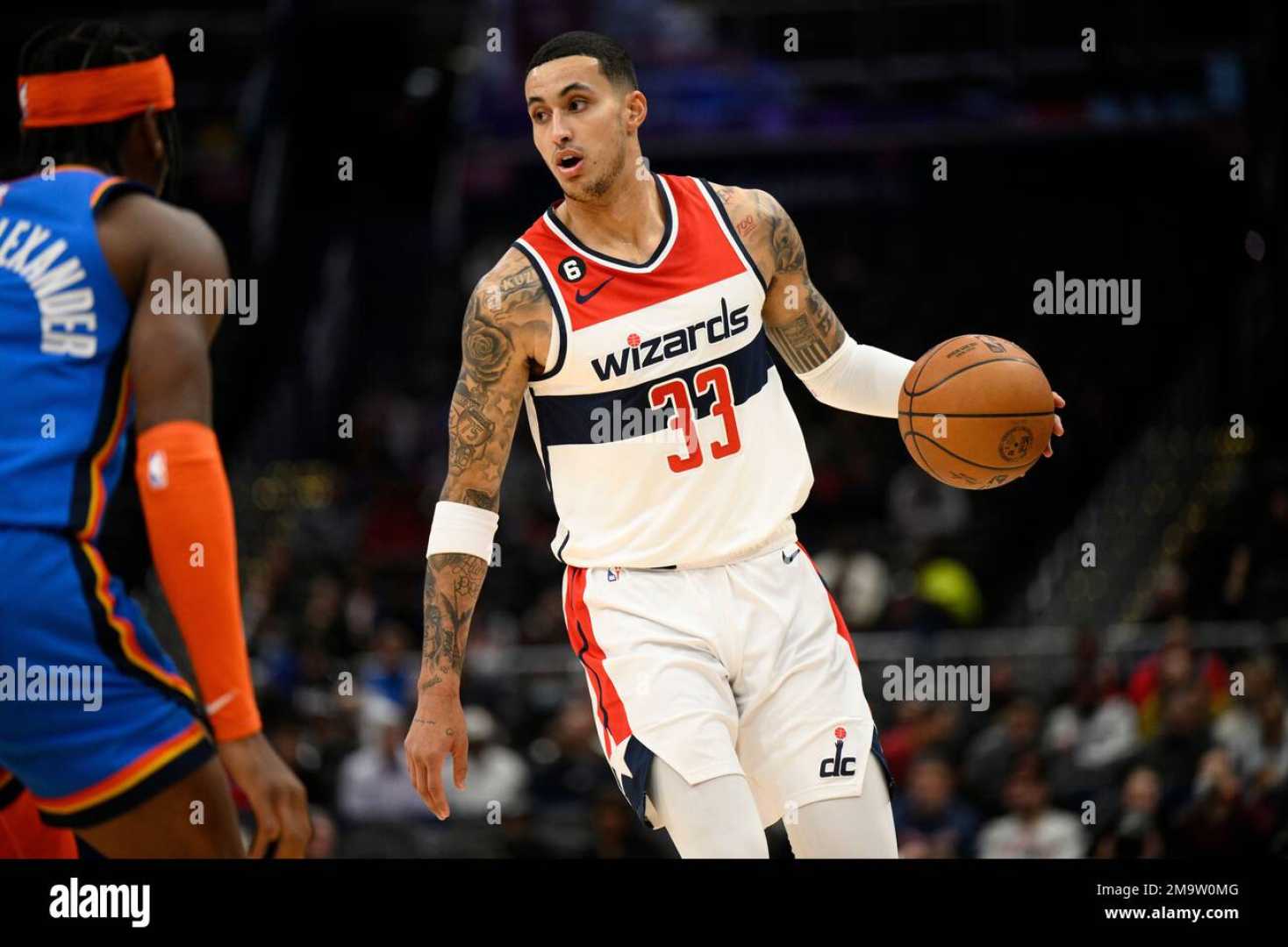 Kyle Kuzma Washington Wizards Game Action