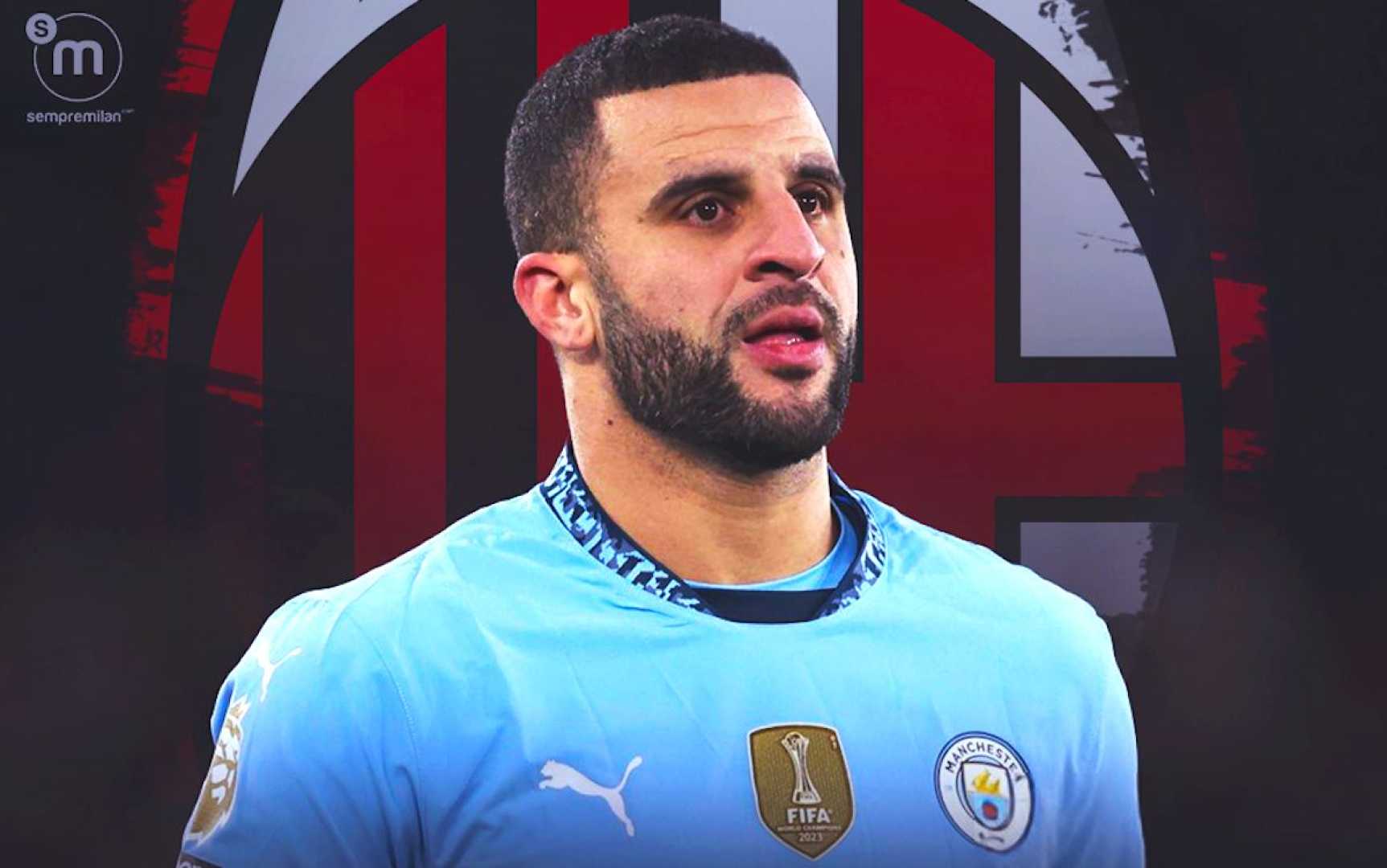 Kyle Walker Ac Milan Signing Announcement