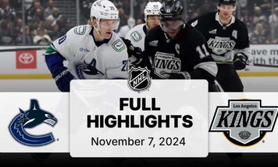 La Kings Vs Vancouver Canucks Hockey Game