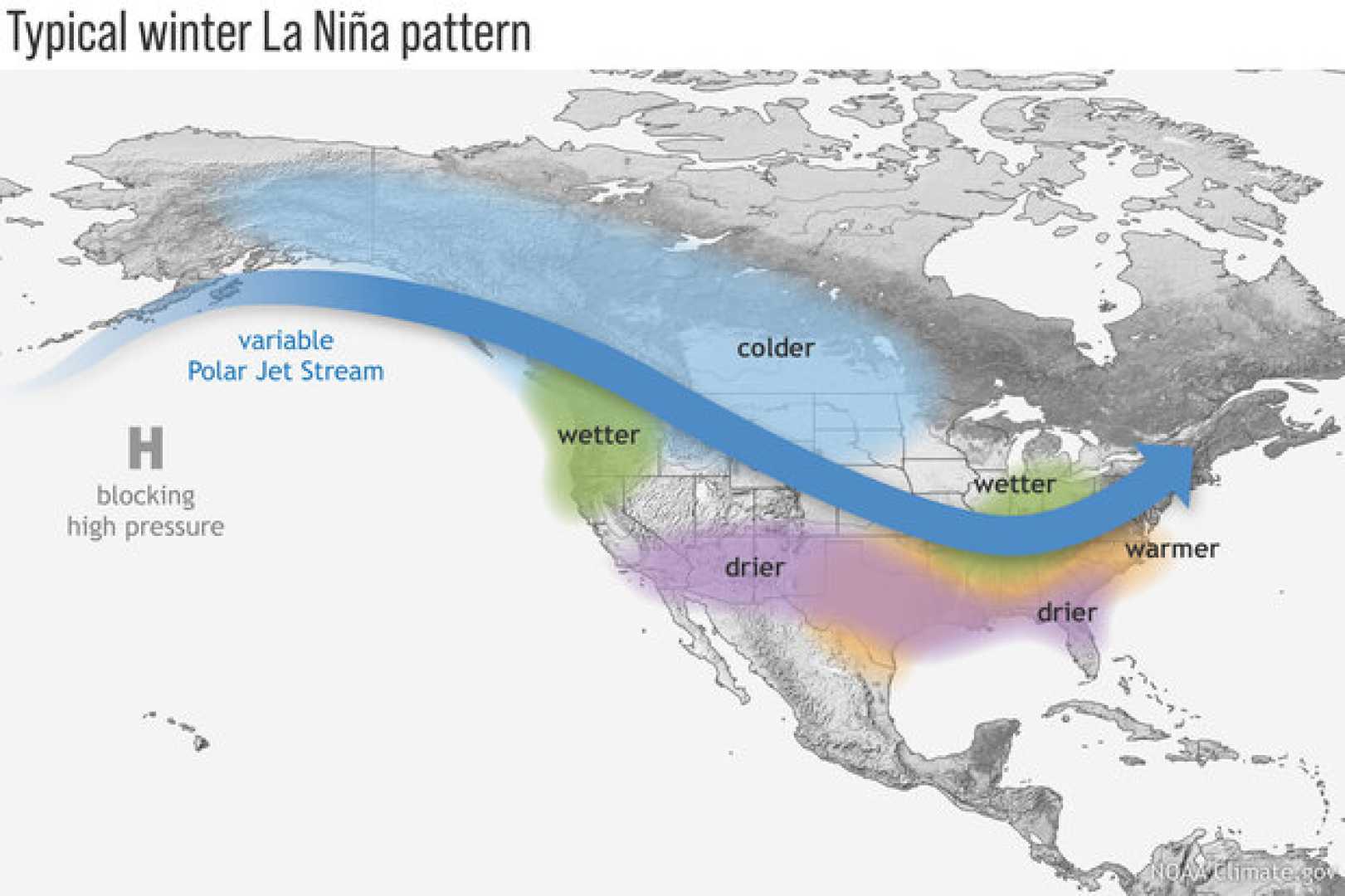 La Niña Weather Pattern Pacific Northwest Snow