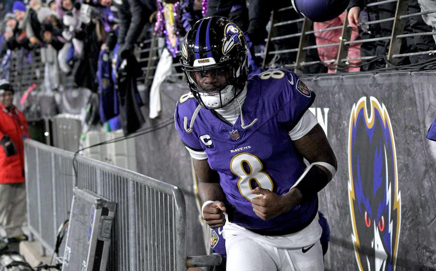 Lamar Jackson Baltimore Ravens 2025 Wild Card Game