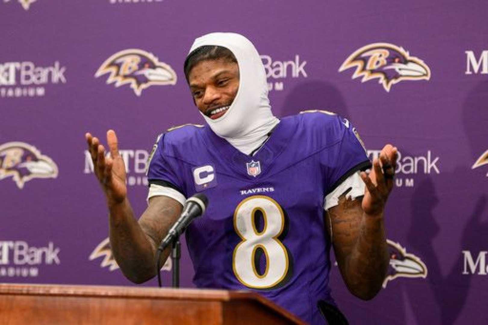 Lamar Jackson Baltimore Ravens 2025