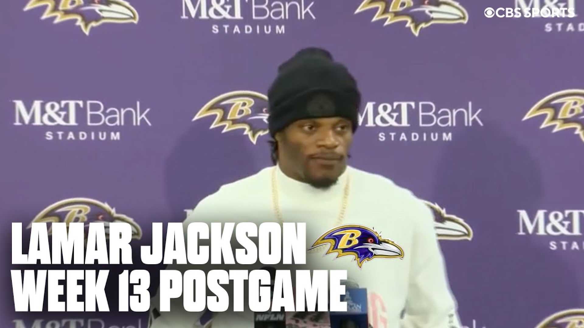 Lamar Jackson Postgame Interview With Mom