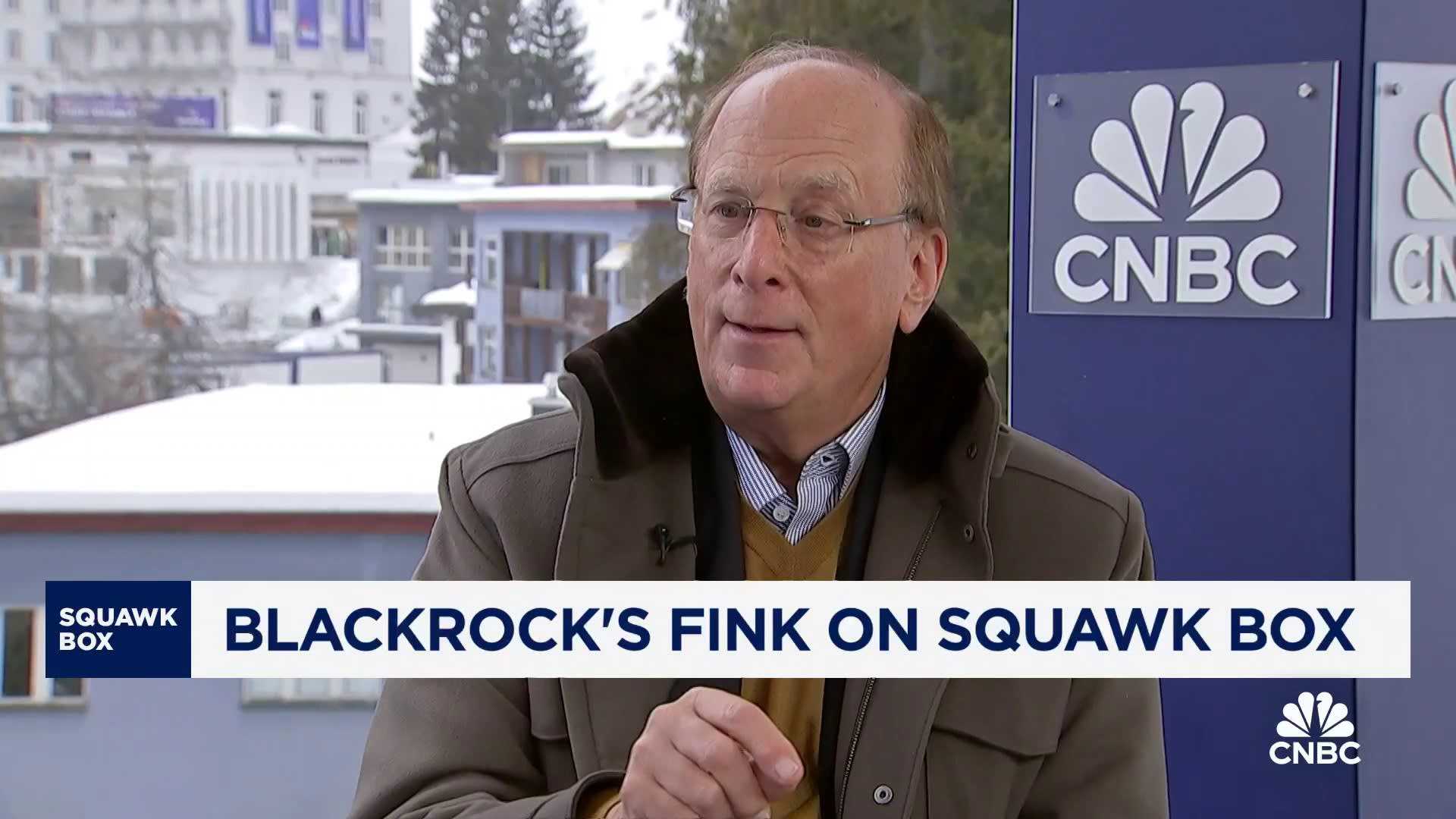 Larry Fink Blackrock Tokenization Blockchain