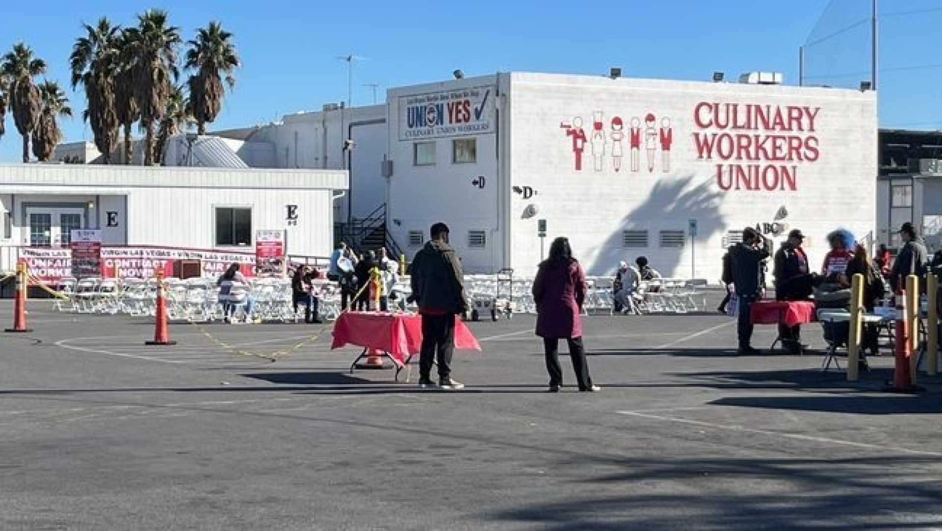 Las Vegas Culinary Union Strike Virgin Hotels 2025