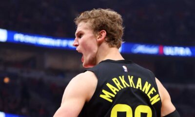 Lauri Markkanen Nba Game Action Photo