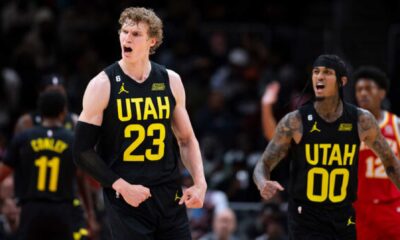 Lauri Markkanen Utah Jazz Basketball Game