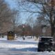 Lawrence Kansas Snowstorm January 2025 Massachusetts Street