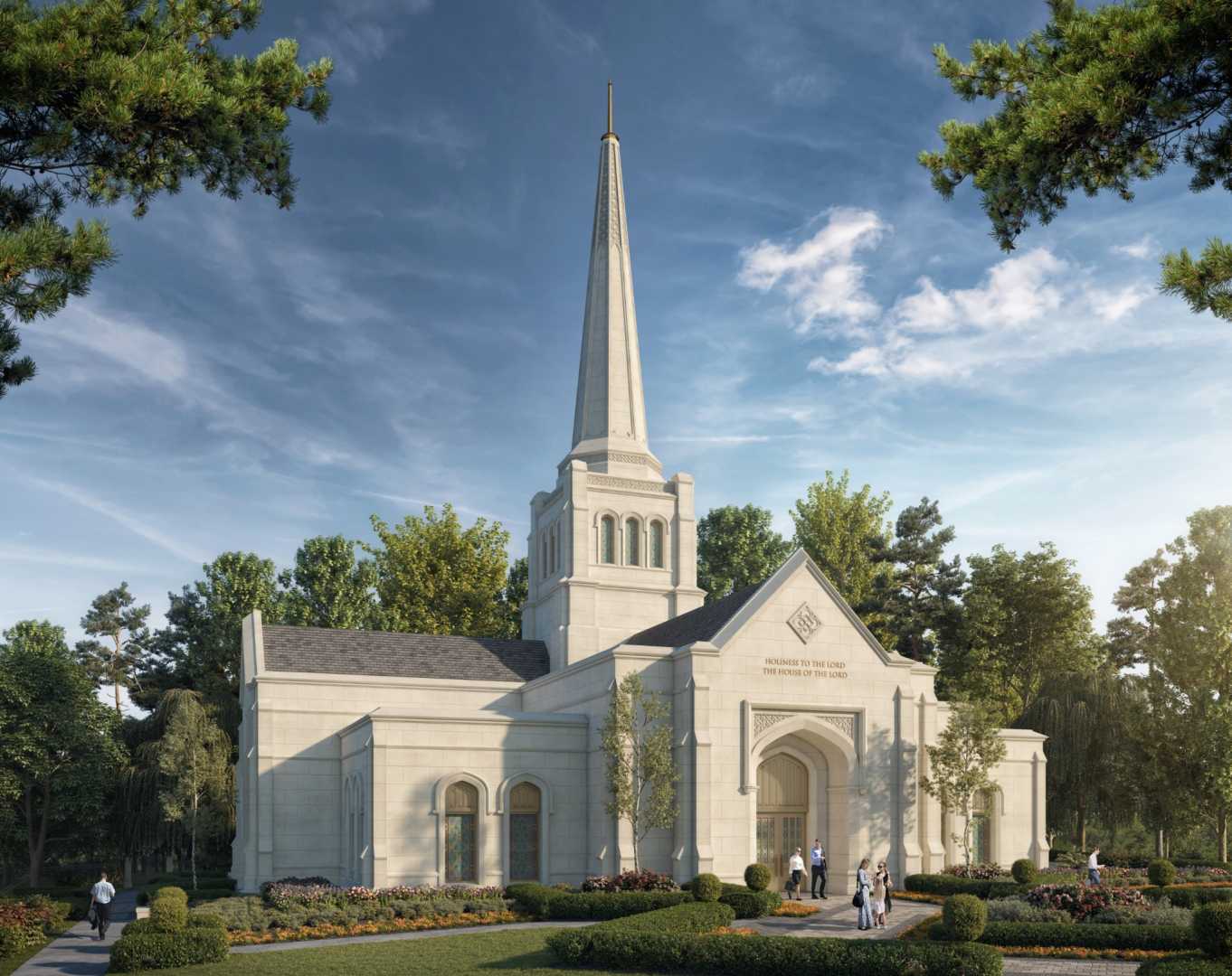 Lds Temple Huntsville Alabama Rendering