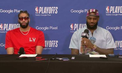 Lebron James Anthony Davis Lakers Press Conference