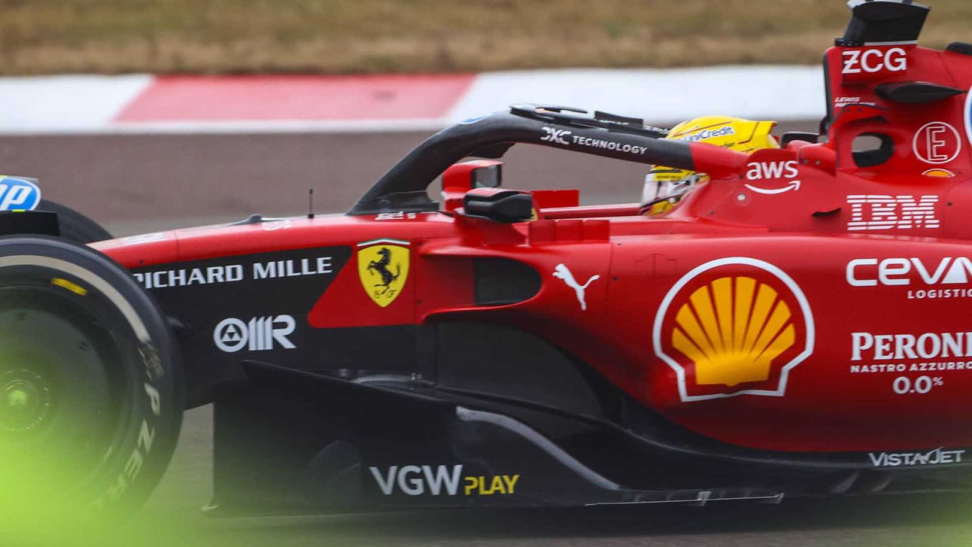 Lewis Hamilton Ferrari 2025 F1 Testing