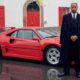 Lewis Hamilton Ferrari Maranello F40 Sports Car