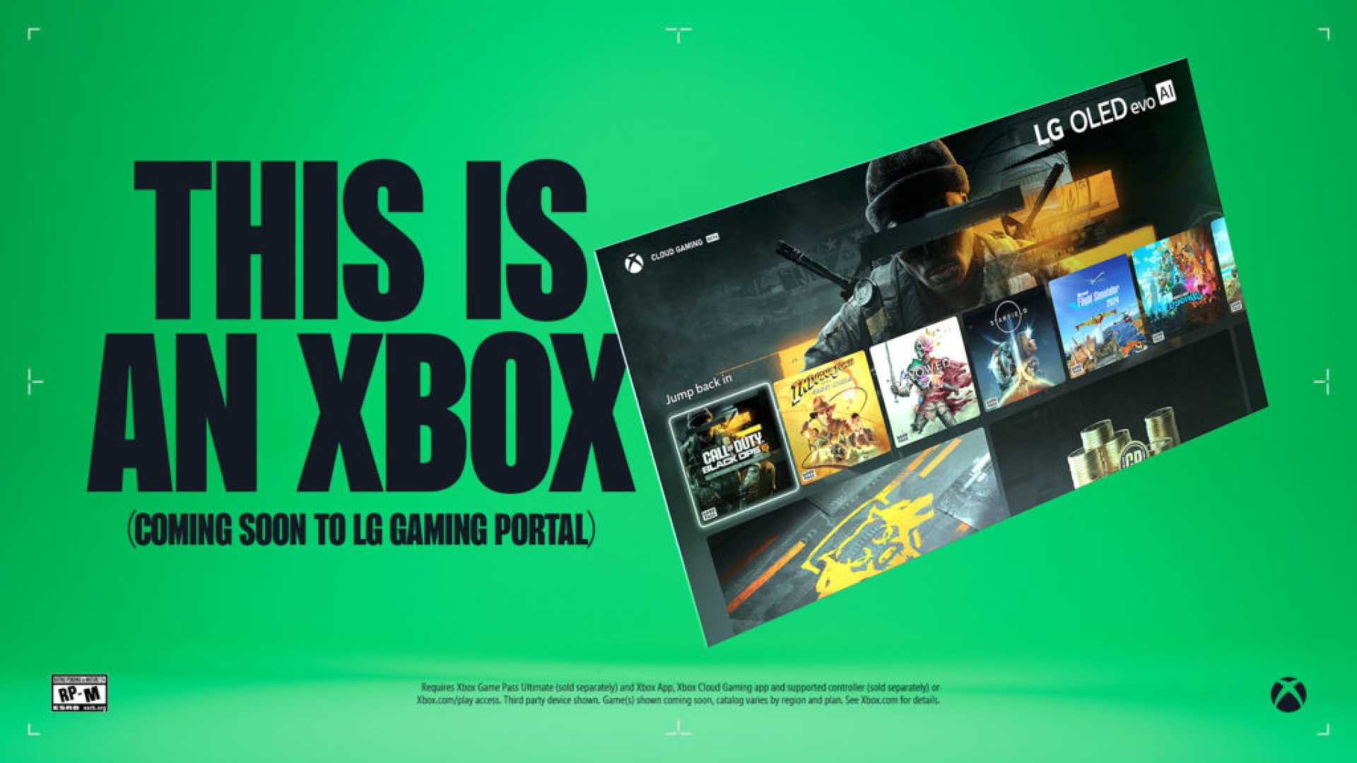 Lg Smart Tv Xbox Game Pass Cloud Gaming