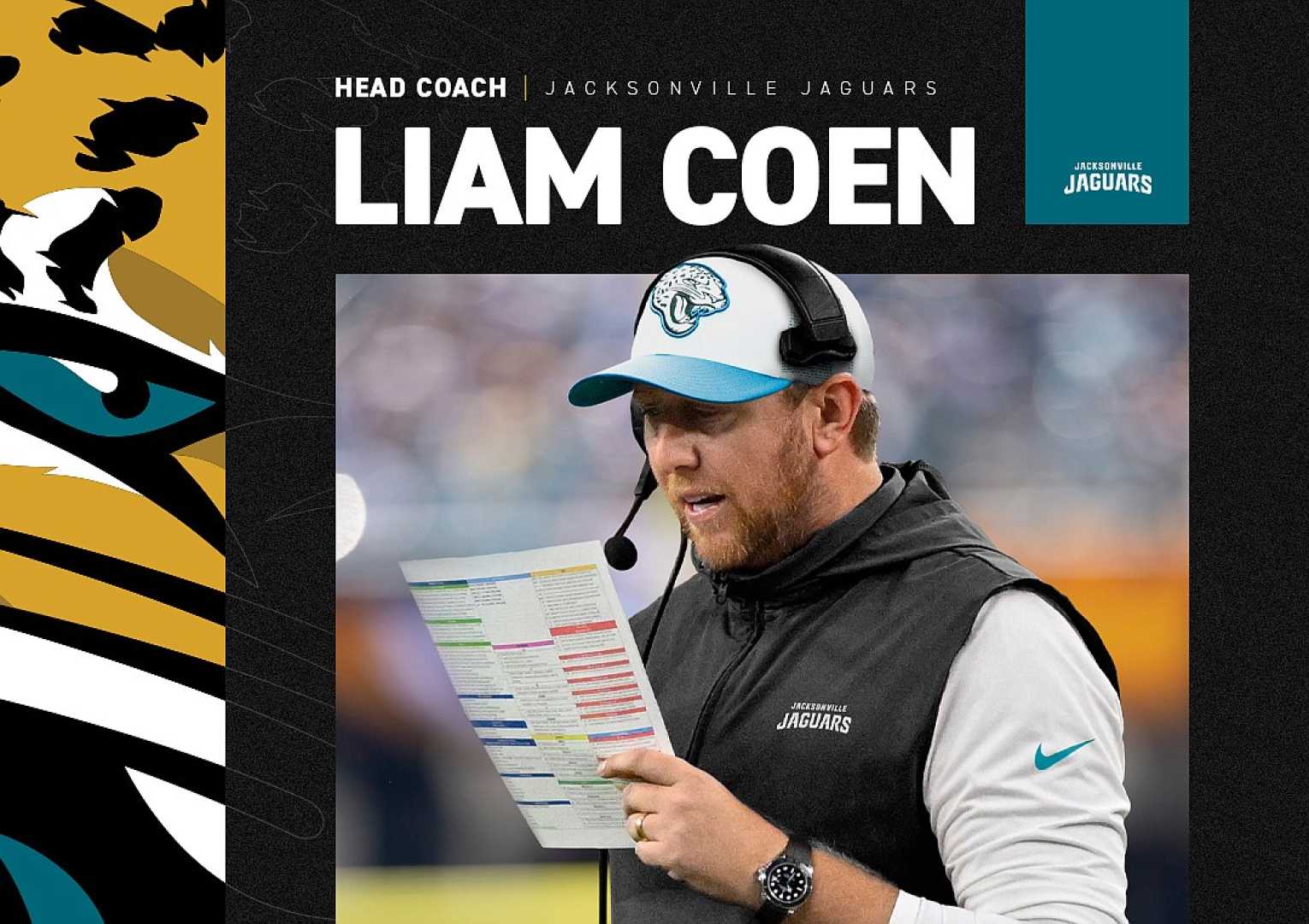 Liam Coen Jacksonville Jaguars Head Coach Announcement