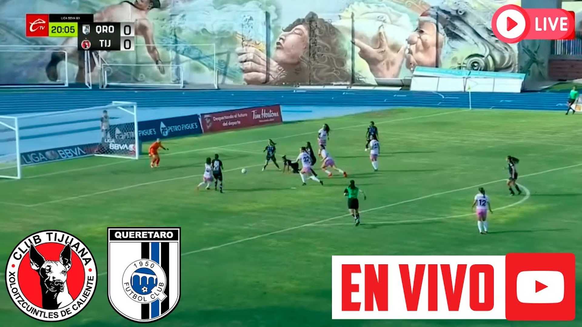 Liga Mx Femenil Tijuana Vs Querétaro 2025