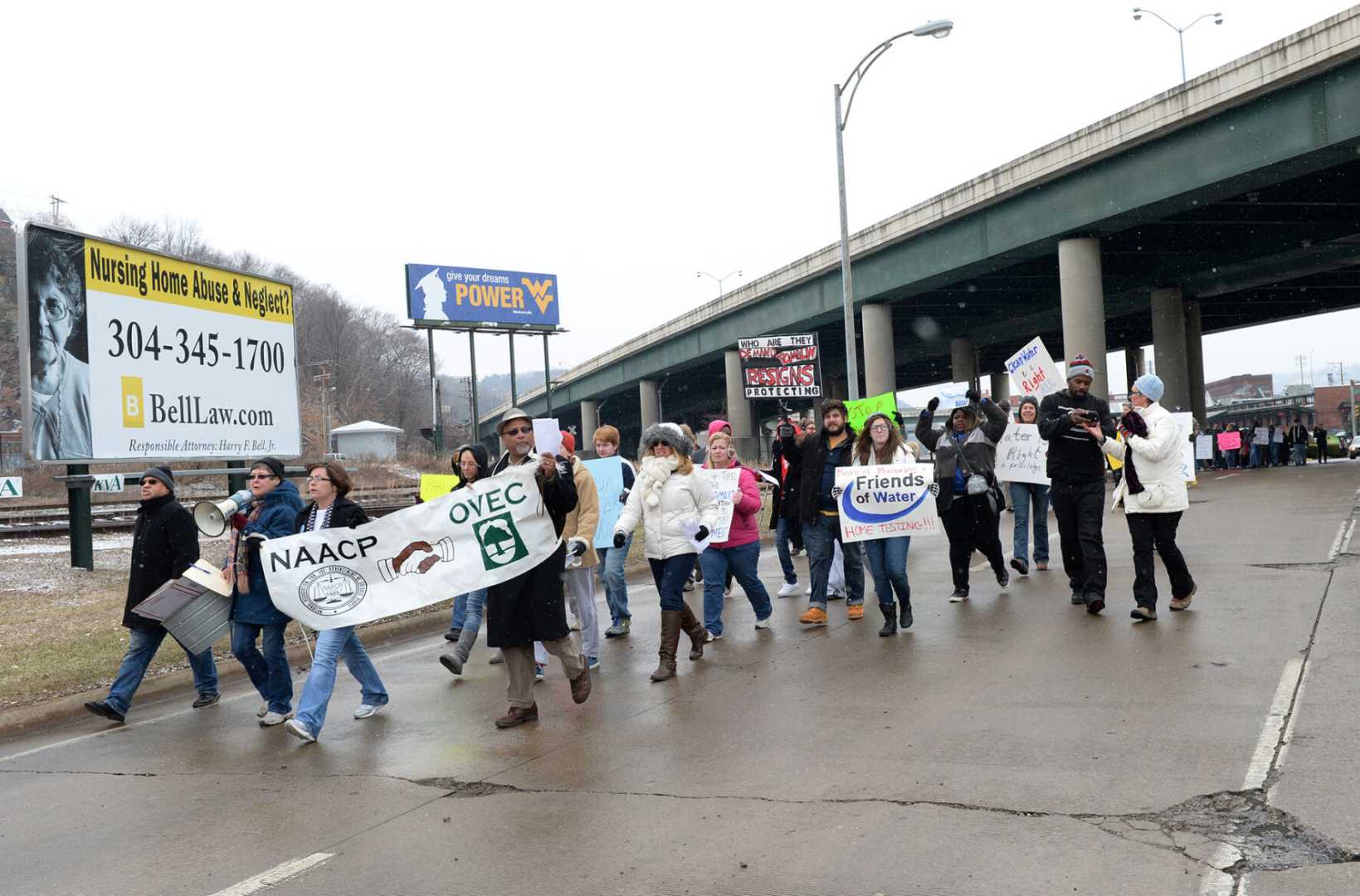 Lincoln County West Virginia Water Crisis Protest