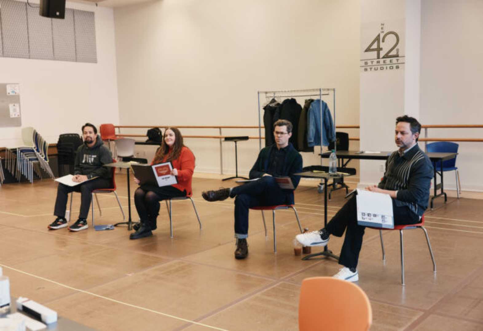 Lin Manuel Miranda All In Broadway Rehearsal Photos