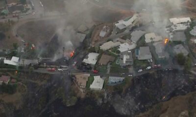 Little Mountain Fire San Bernardino County Aerial View