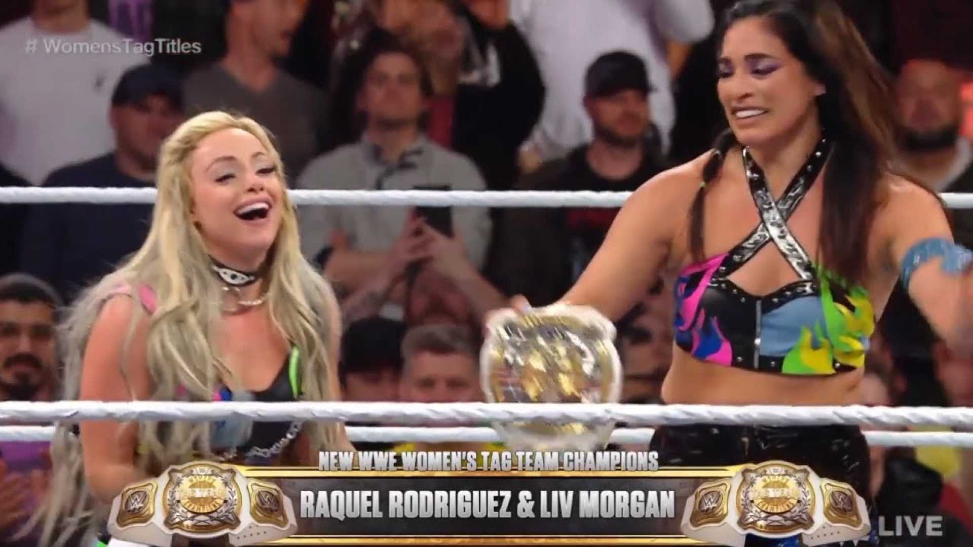 Liv Morgan And Raquel Rodriguez Wwe Tag Team