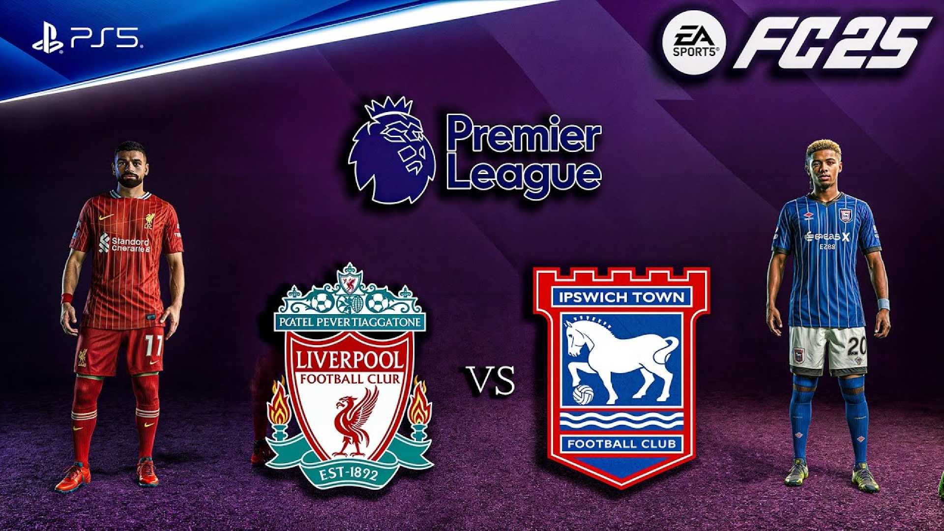 Liverpool Vs Ipswich Town Premier League Match