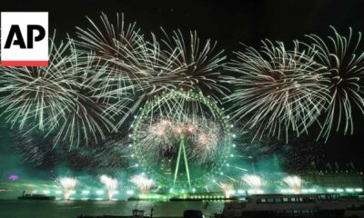 London New Year's Eve Fireworks 2025 Thames